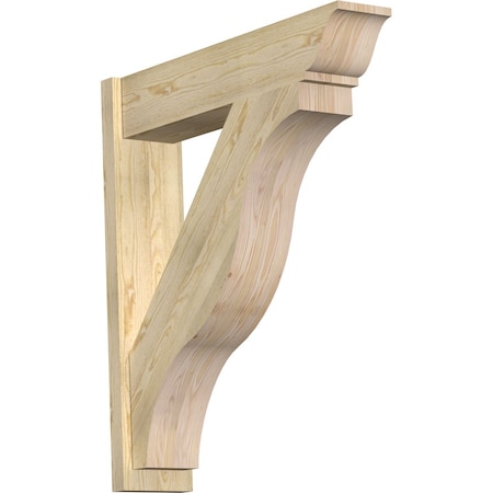 Ekena Millwork Funston Traditional Rough Sawn Outlooker, Douglas Fir, 8"W x 36"D x 40"H OUT08X36X40FST01RDF